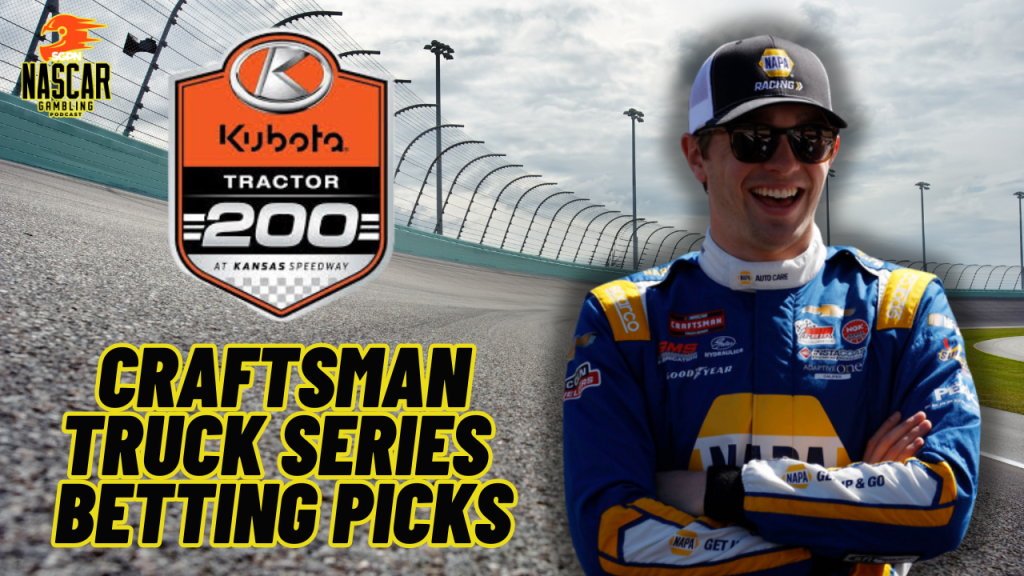 Kubota Tractor 200 Betting Picks 2024 I NASCAR Gambling Podcast (Ep. 508)