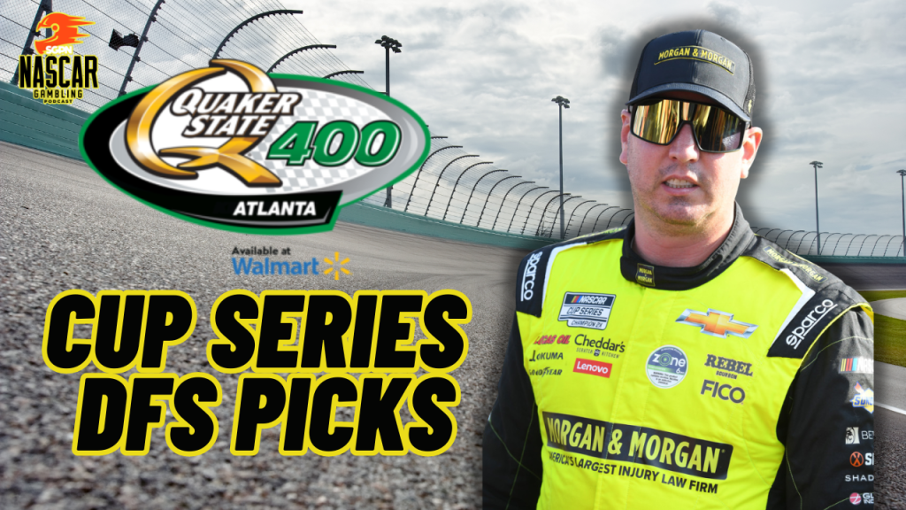 Quaker State 400 DFS Picks 2024 I NASCAR Gambling Podcast (Ep. 494)