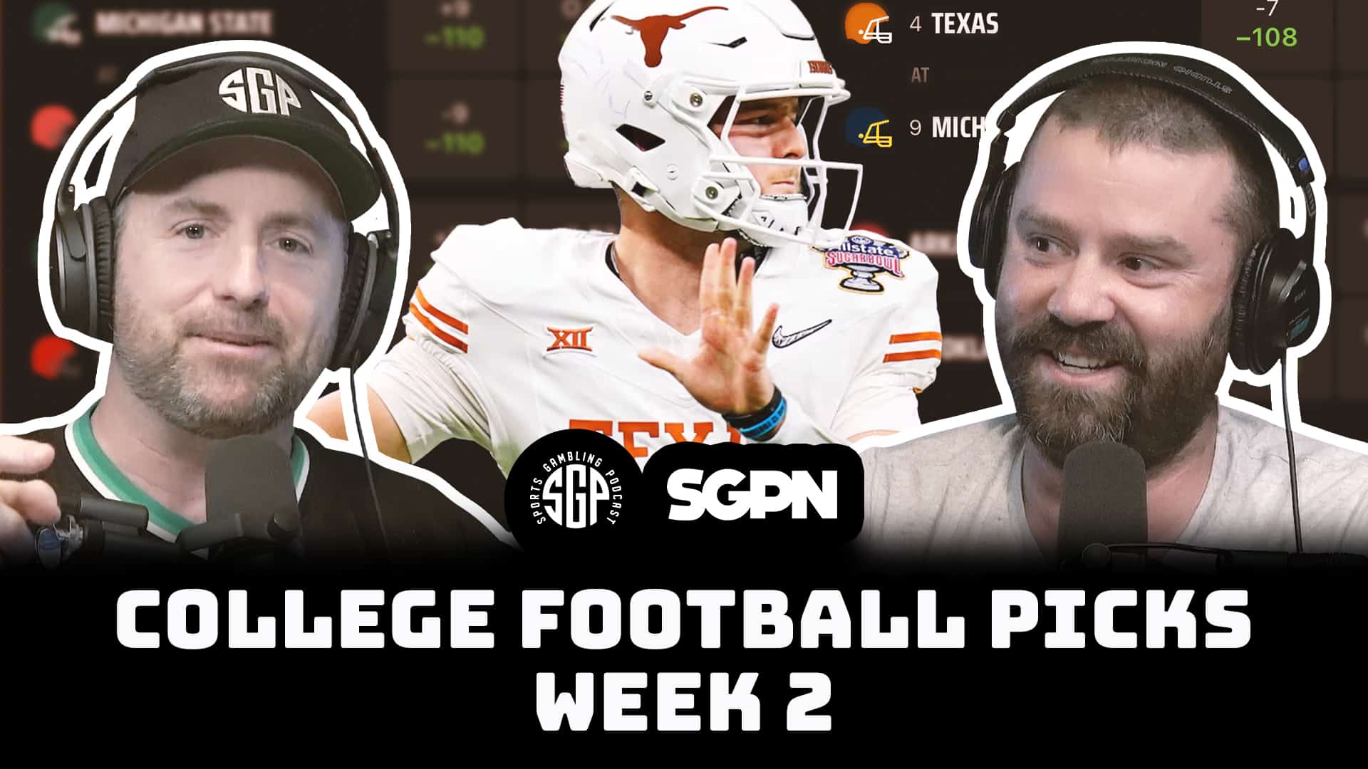 College Football Picks Week 2 (Ep. 2082)