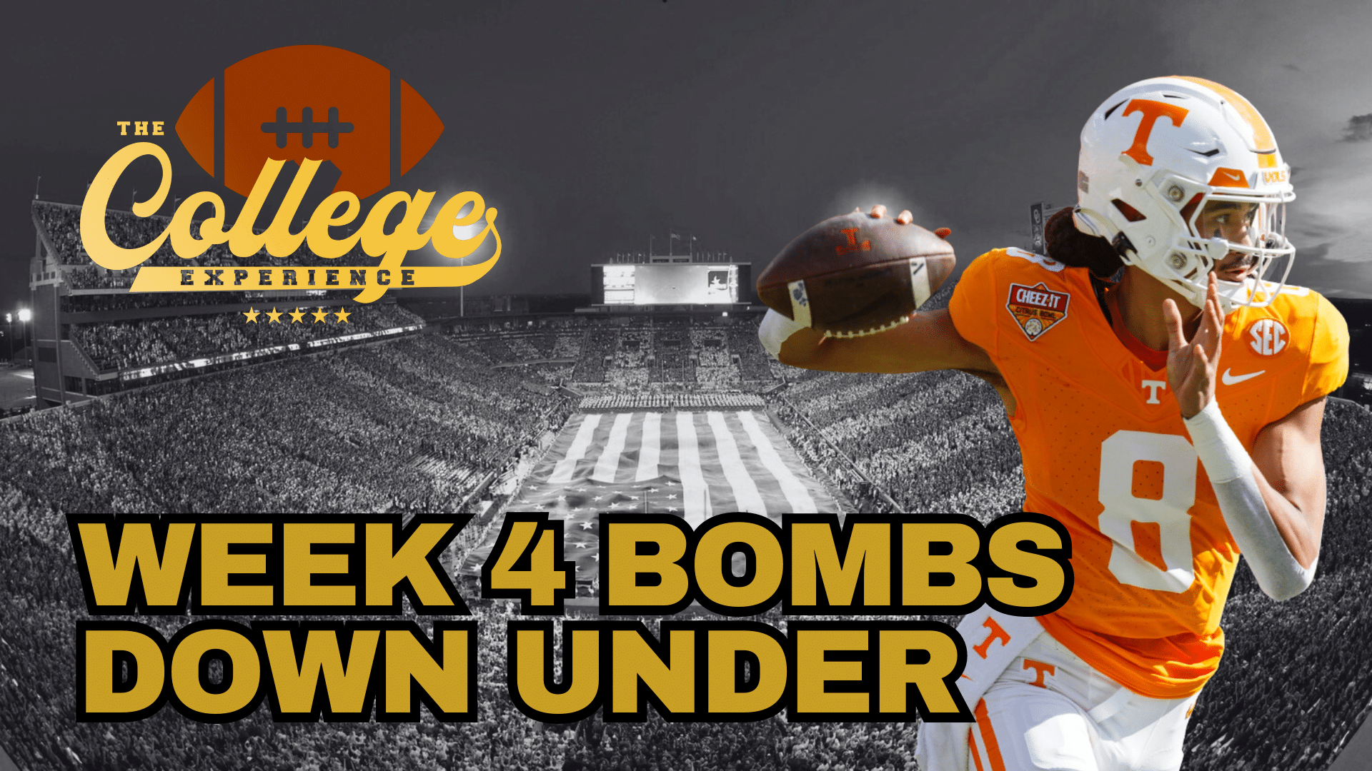 Week 4 Bombs Down Under | The College Football Experience (Ep. 1767)