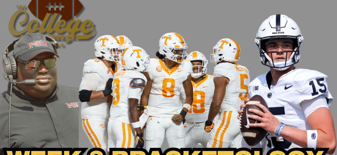 College Football Week 3 Bracketology | The College Football Experience (Ep. 1758)
