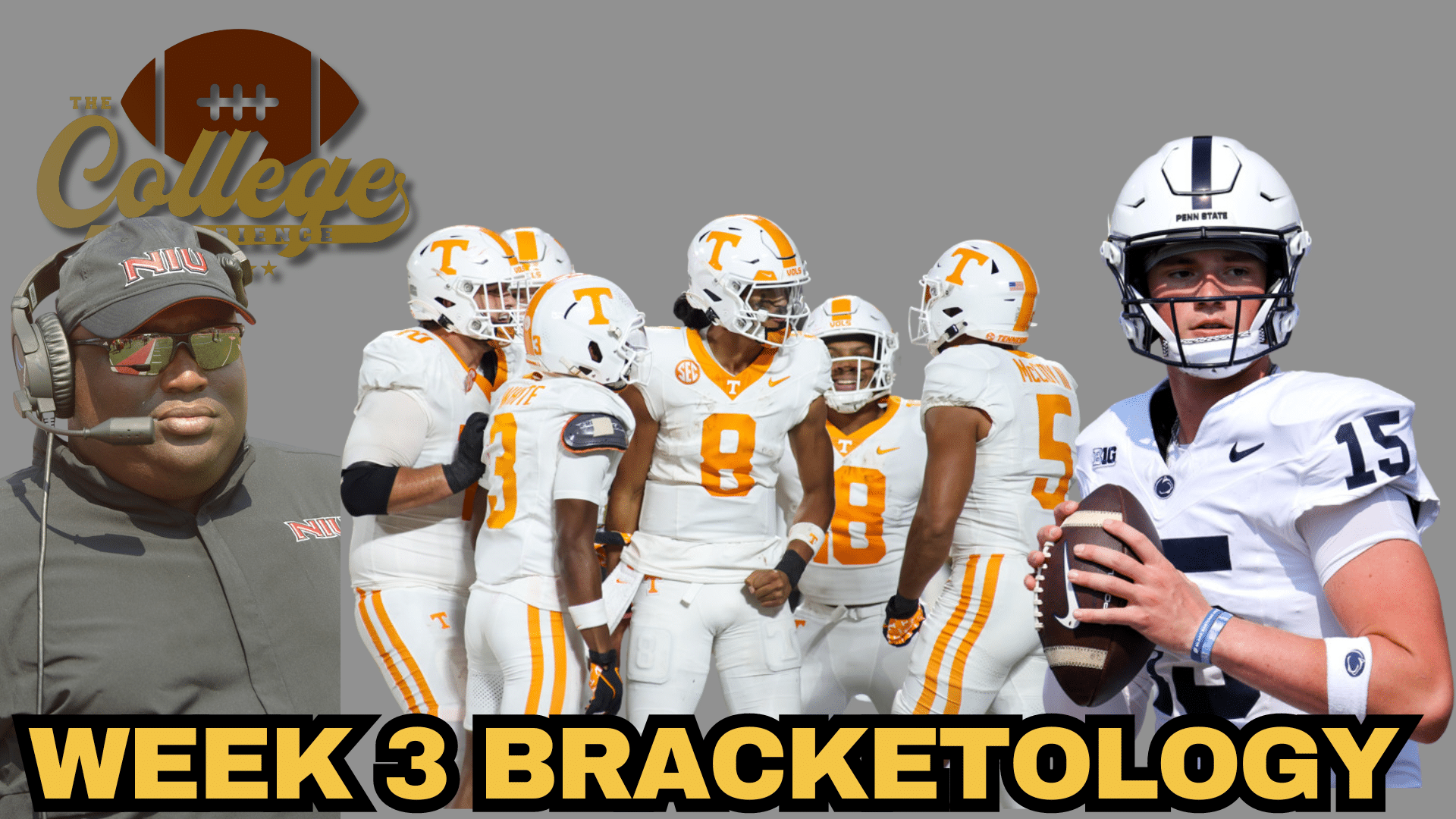 College Football Week 3 Bracketology | The College Football Experience (Ep. 1758)