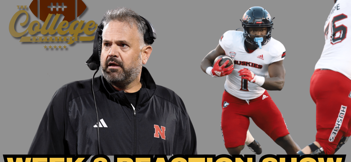 Week 2 Reaction Show | The College Football Experience (Ep. 1766)