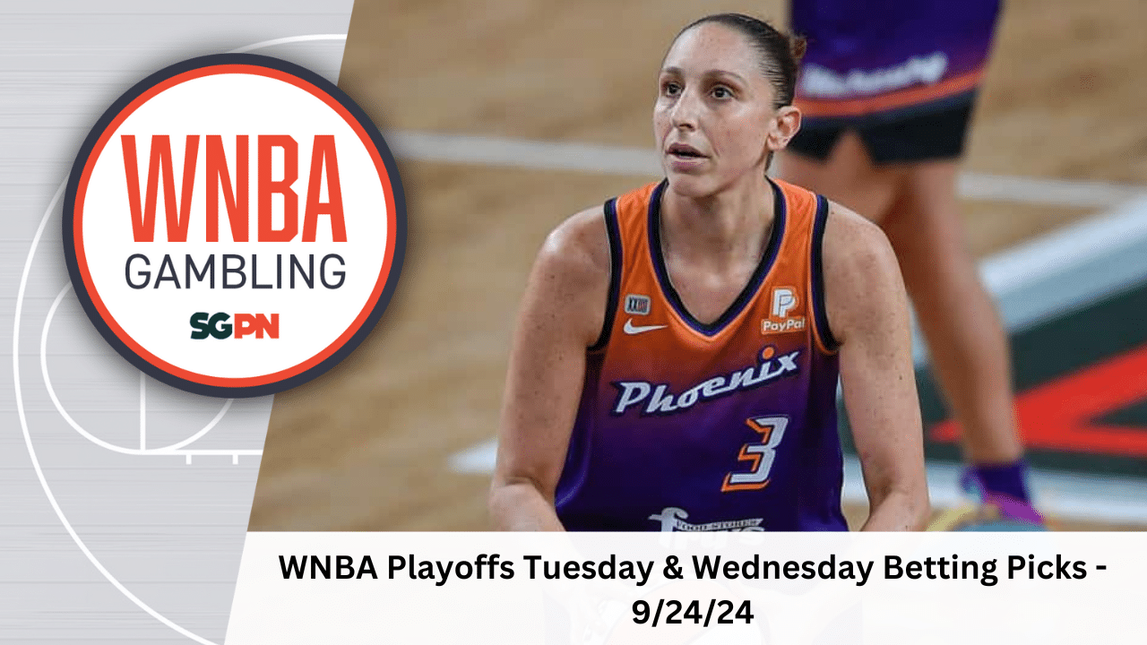 WNBA Playoffs Tuesday + Wednesday Betting Picks – 9/24/24 | WNBA Gambling Podcast (Ep. 153)
