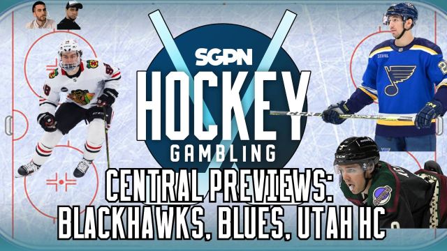 Blackhawks, Blues, and Utah battle in Central Division basement | Hockey Gambling Podcast (Ep. 386)