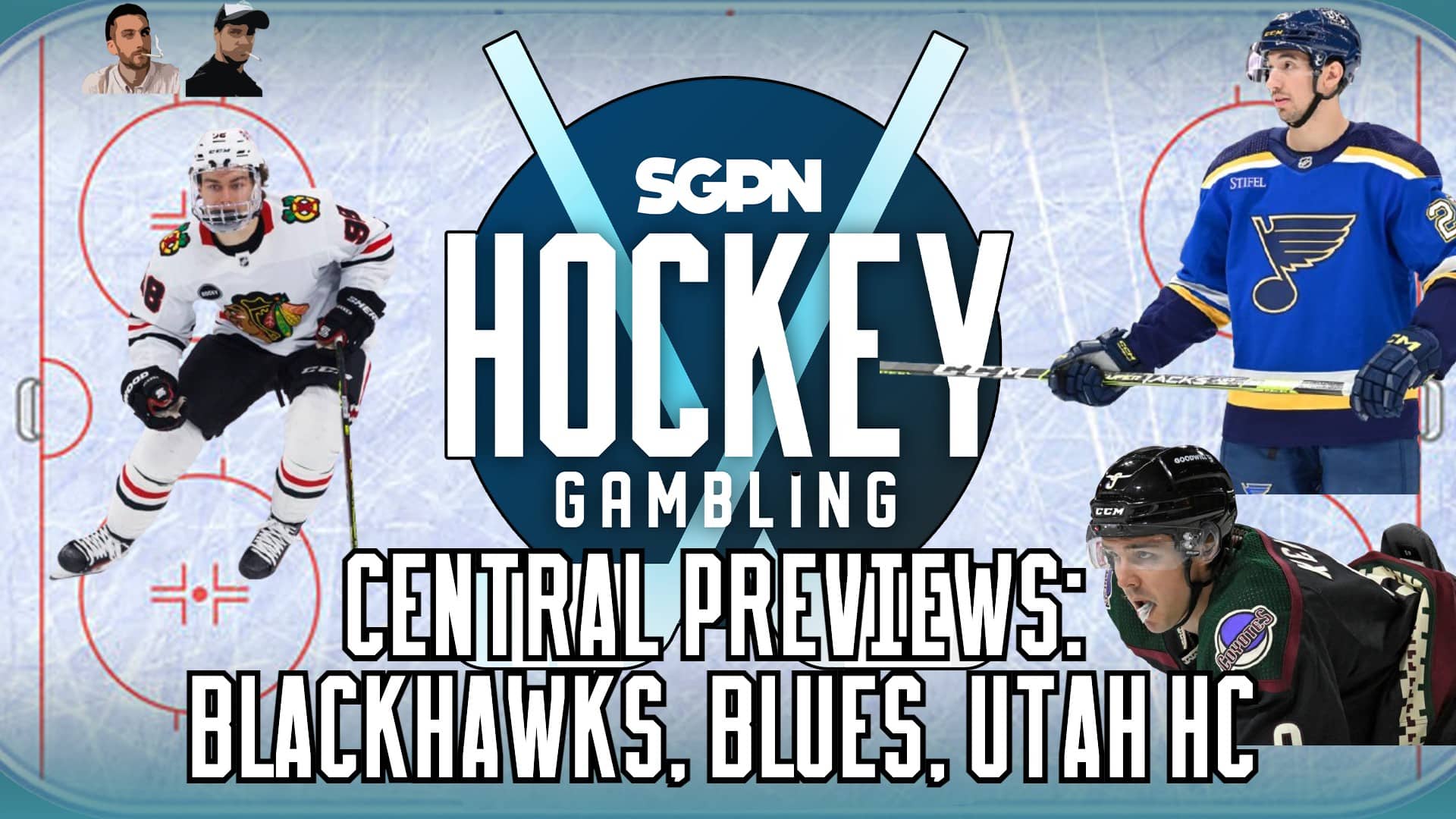 Blackhawks, Blues, and Utah battle in Central Division basement | Hockey Gambling Podcast (Ep. 386)
