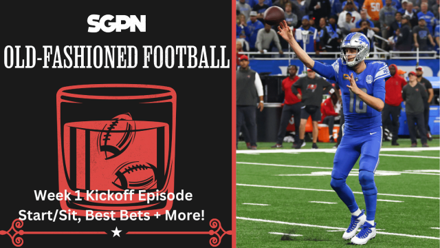 NFL Week 1 Fantasy Football Start Sit & Best Bets | Old-Fashioned Football (Ep. 142)