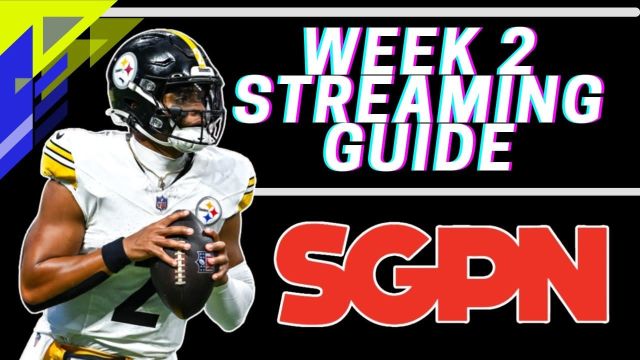 Top Fantasy Football Streamers for Week 2 - Fantasy Football Lineup Advice