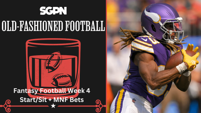 NFL Week 4 Fantasy Football Start Sit & Best Bets | Old-Fashioned Football (Ep. 148)