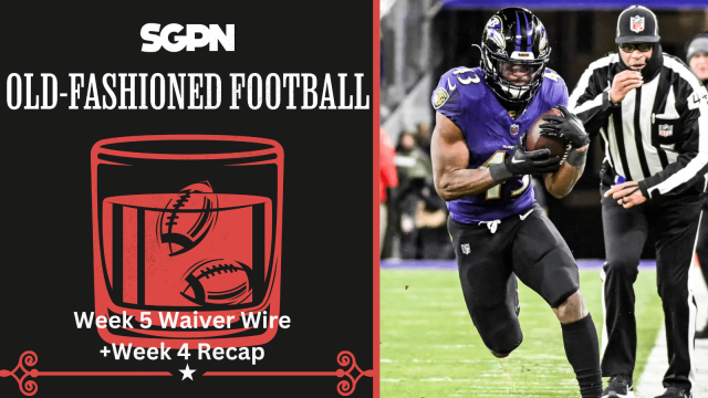 NFL Week 5 Fantasy Football Waiver Wire and Week 4 Recap | Old-Fashioned Football (Ep. 149)