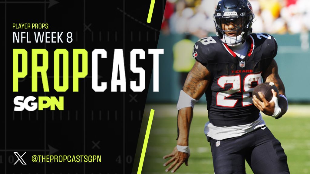 NFL Week 8 Player Props + Touchdown Scorers | The Propcast (Ep. 325