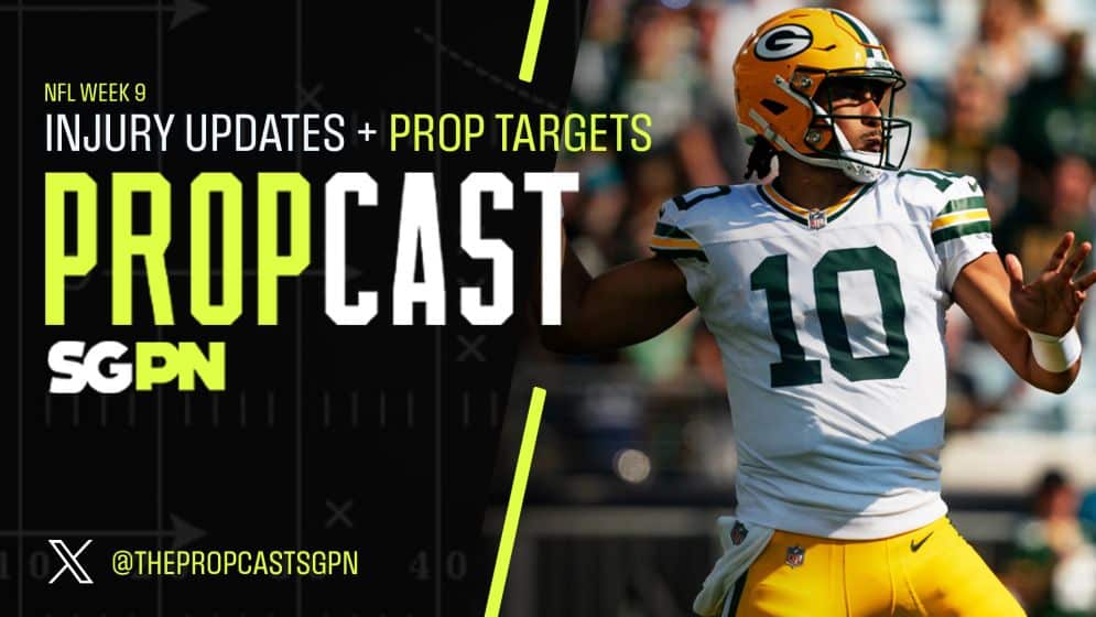 NFL Week 9 Injury News & Updates + Player Prop Targets | The Propcast (Ep. 326)