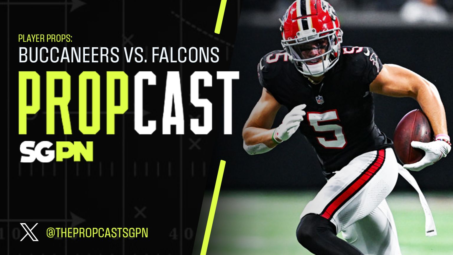 Thursday Night Football Player Props Buccaneers vs. Falcons The