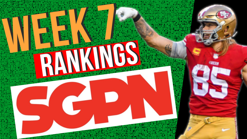 Updated Week 7 Fantasy Football Rankings - Top Streaming Options Week 7 - Fantasy Football Advice