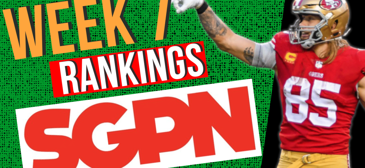 Updated Week 7 Fantasy Football Rankings - Top Streaming Options Week 7 - Fantasy Football Advice