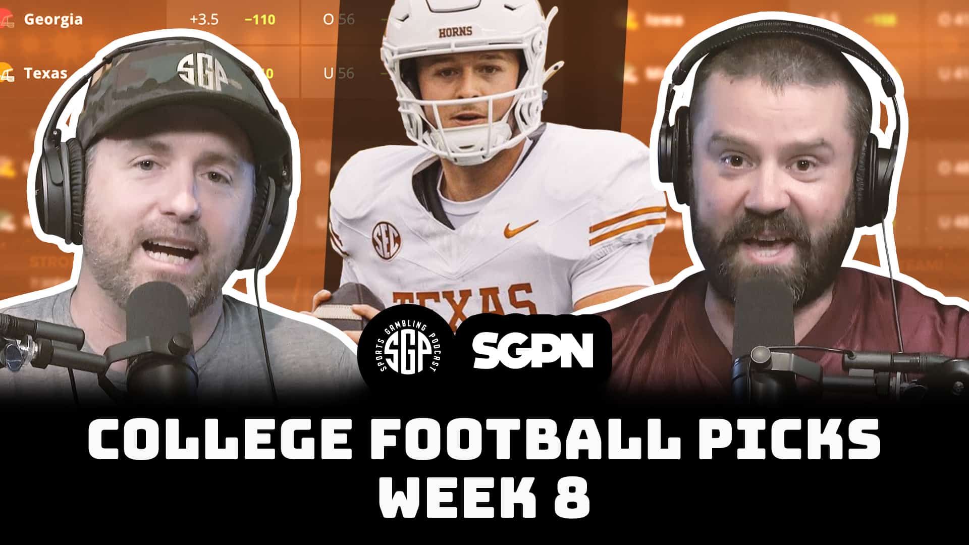 college football picks week 8