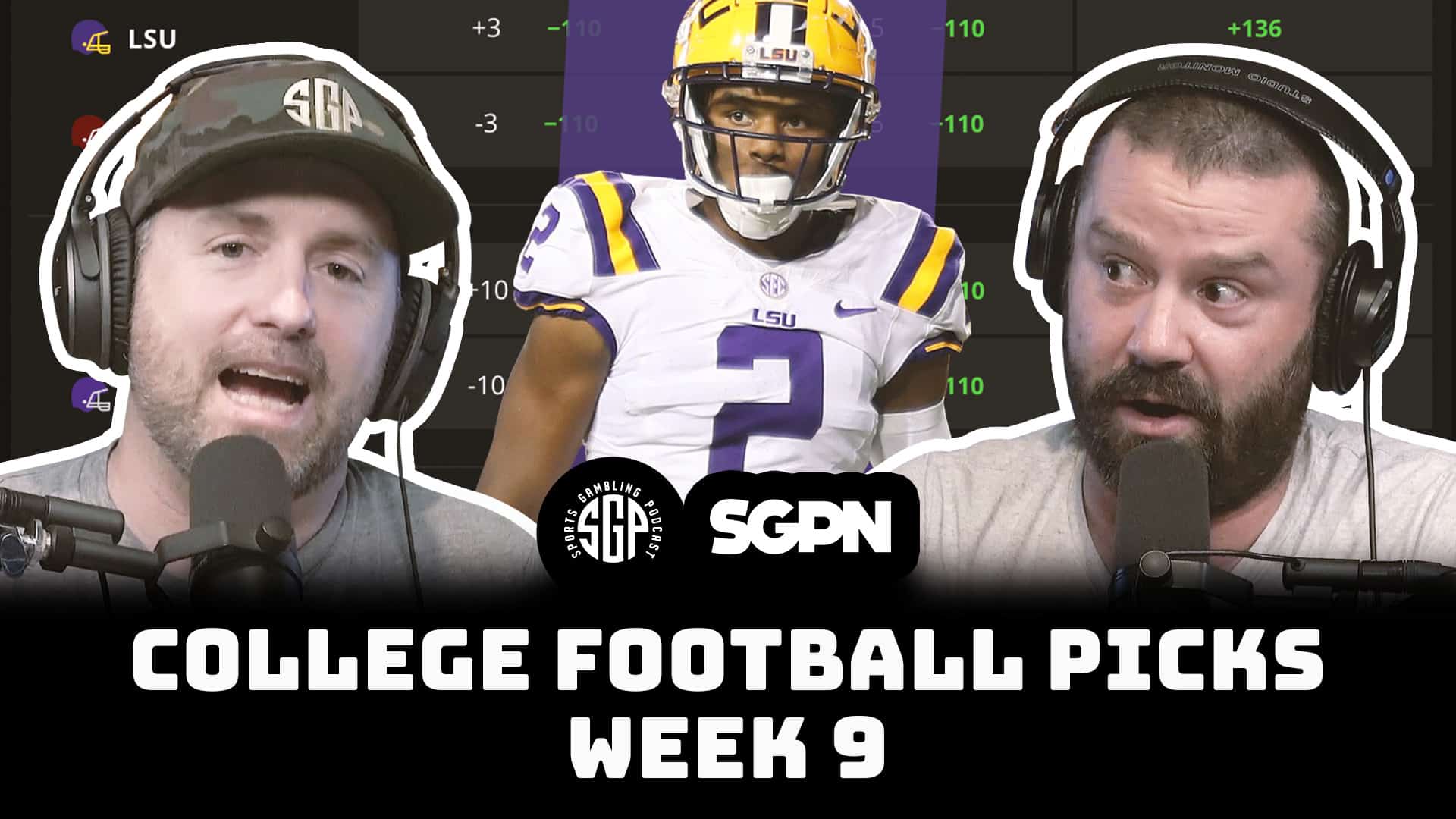 College Football Picks Week 9 (Ep. 2116) Sports Gambling Podcast