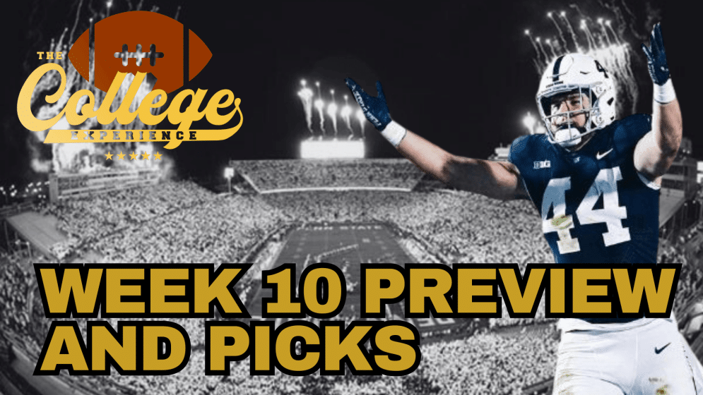 Week 10 Preview & Picks | The College Football Experience (Ep. 1804)