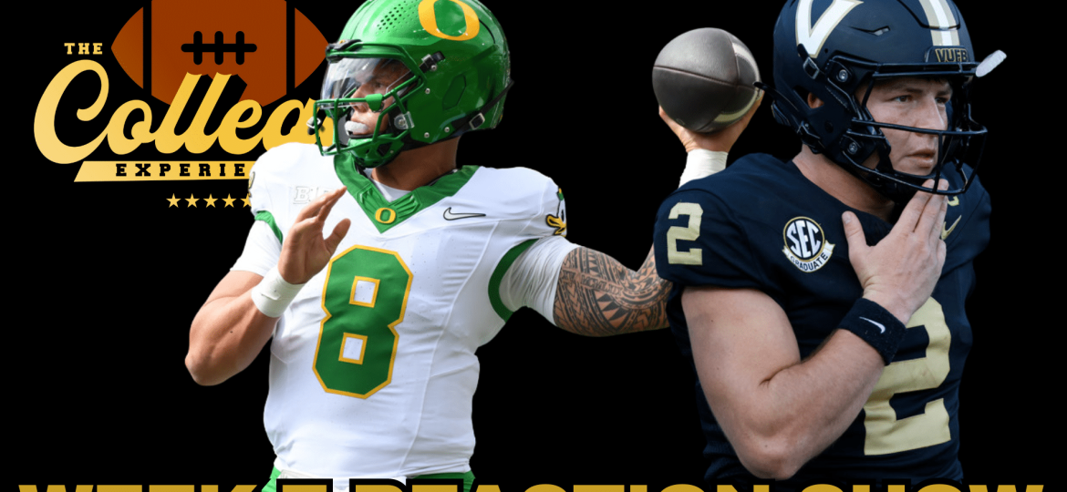 Week 7 Reaction Show | The College Football Experience (Ep. 1792)
