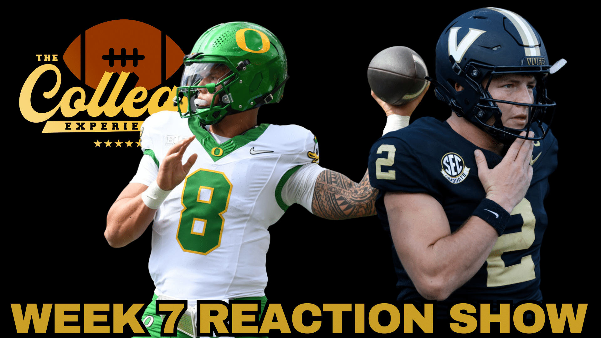 Week 7 Reaction Show | The College Football Experience (Ep. 1792)