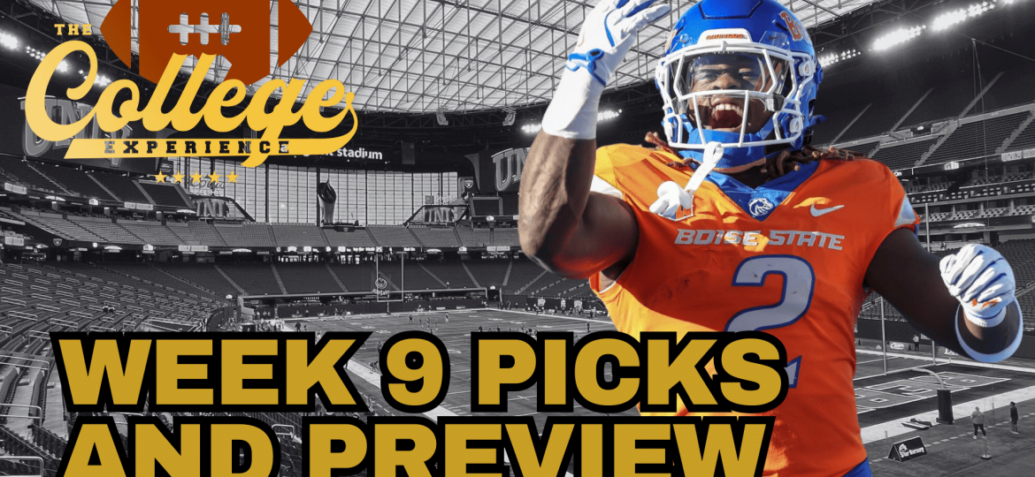 Week 9 Preview & Picks | The College Football Experience (Ep. 1799)