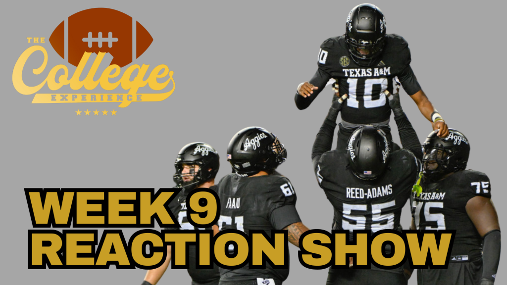 Week 9 Reaction Show | The College Football Experience (Ep. 1803)