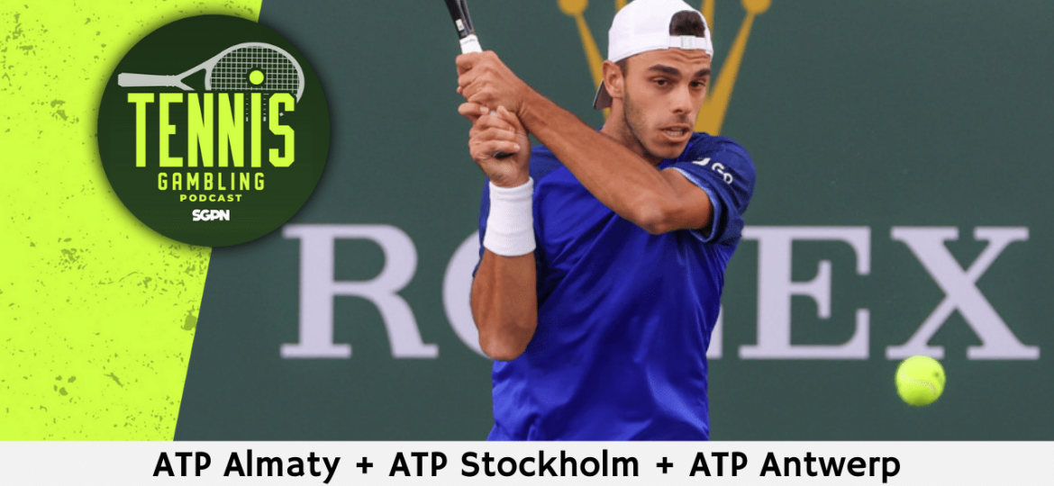ATP Almaty + ATP Stockholm + ATP Antwerp Semifinal Picks – 10/19/24 | Tennis Gambling Podcast (Ep. 374)