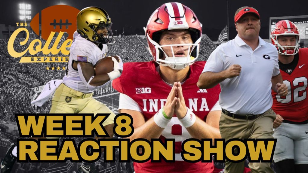 Week 8 Reaction Show | The College Football Experience (Ep. 1798)