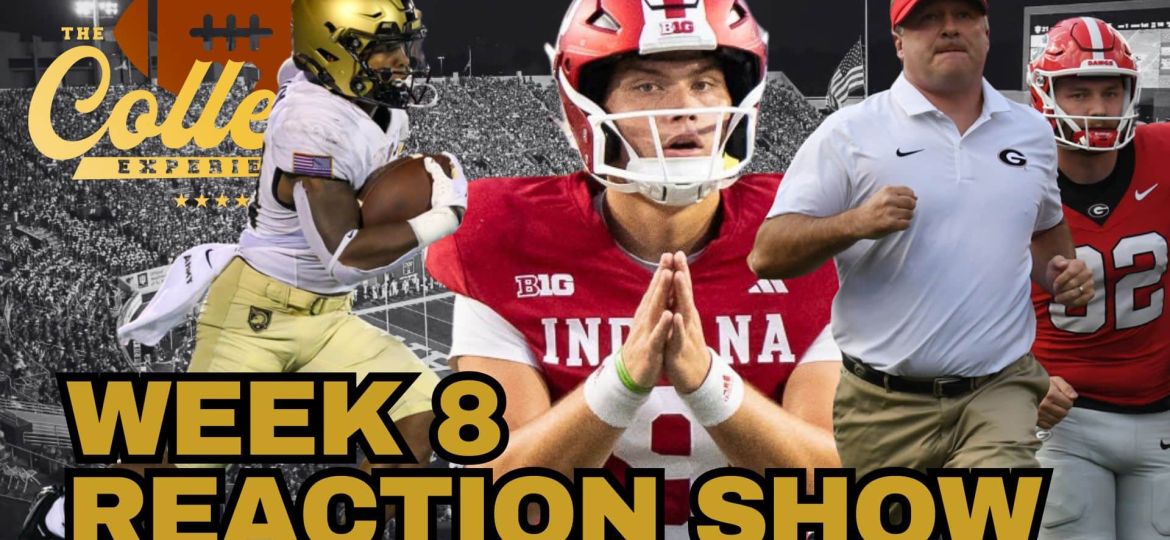 Week 8 Reaction Show | The College Football Experience (Ep. 1798)