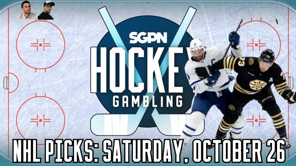 NHL Picks, Predictions, & Best Bets for Saturday, October 26th | Hockey Gambling Podcast (Ep. 401)
