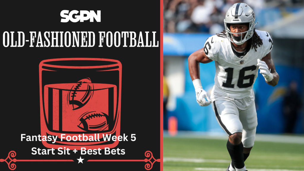 NFL Week 5 Fantasy Football Start Sit & Best Bets | Old-Fashioned Football (Ep. 150)