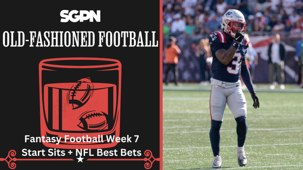 NFL Week 7 Fantasy Football Start Sit & Best Bets | Old-Fashioned Football (Ep. 154)