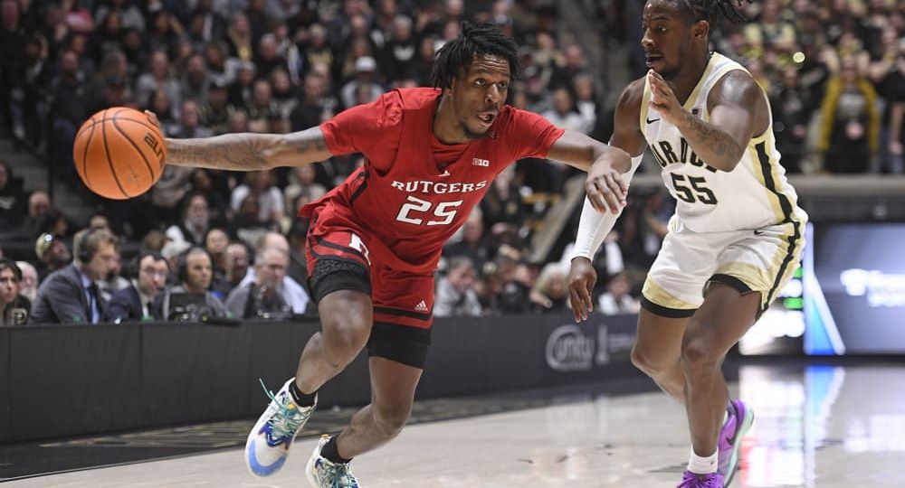 COLLEGE BASKETBALL: FEB 22 Rutgers at Purdue