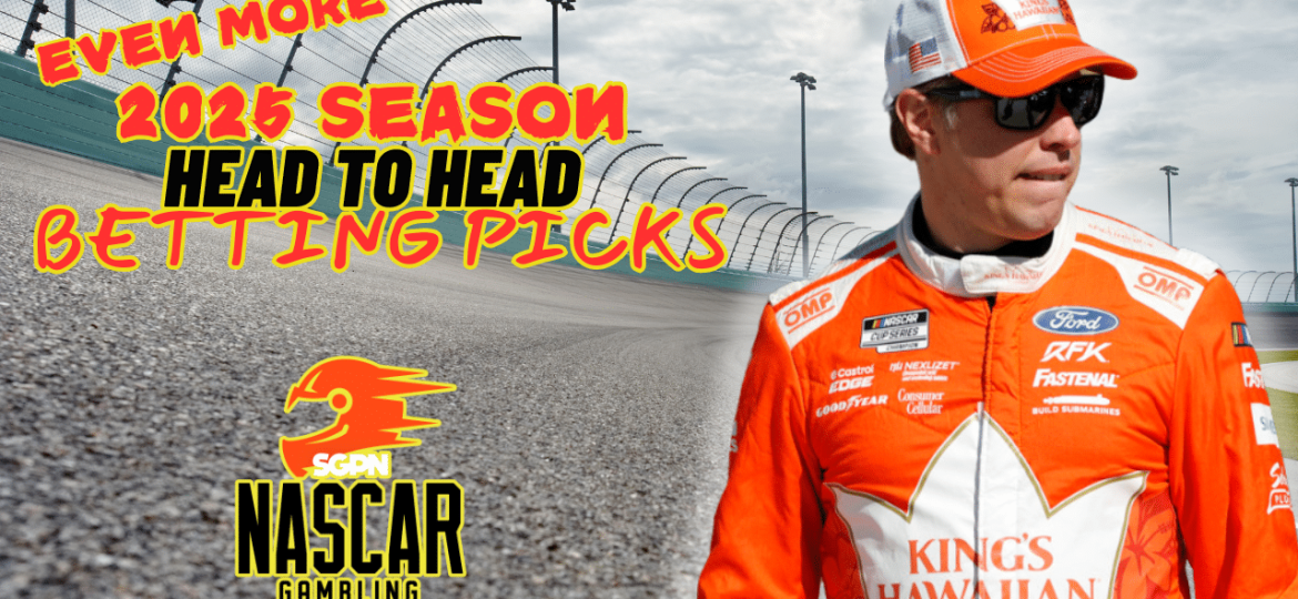 2025 NASCAR Season Long Head to Head Picks Part 2 I NASCAR Gambling Podcast (Ep. 548)