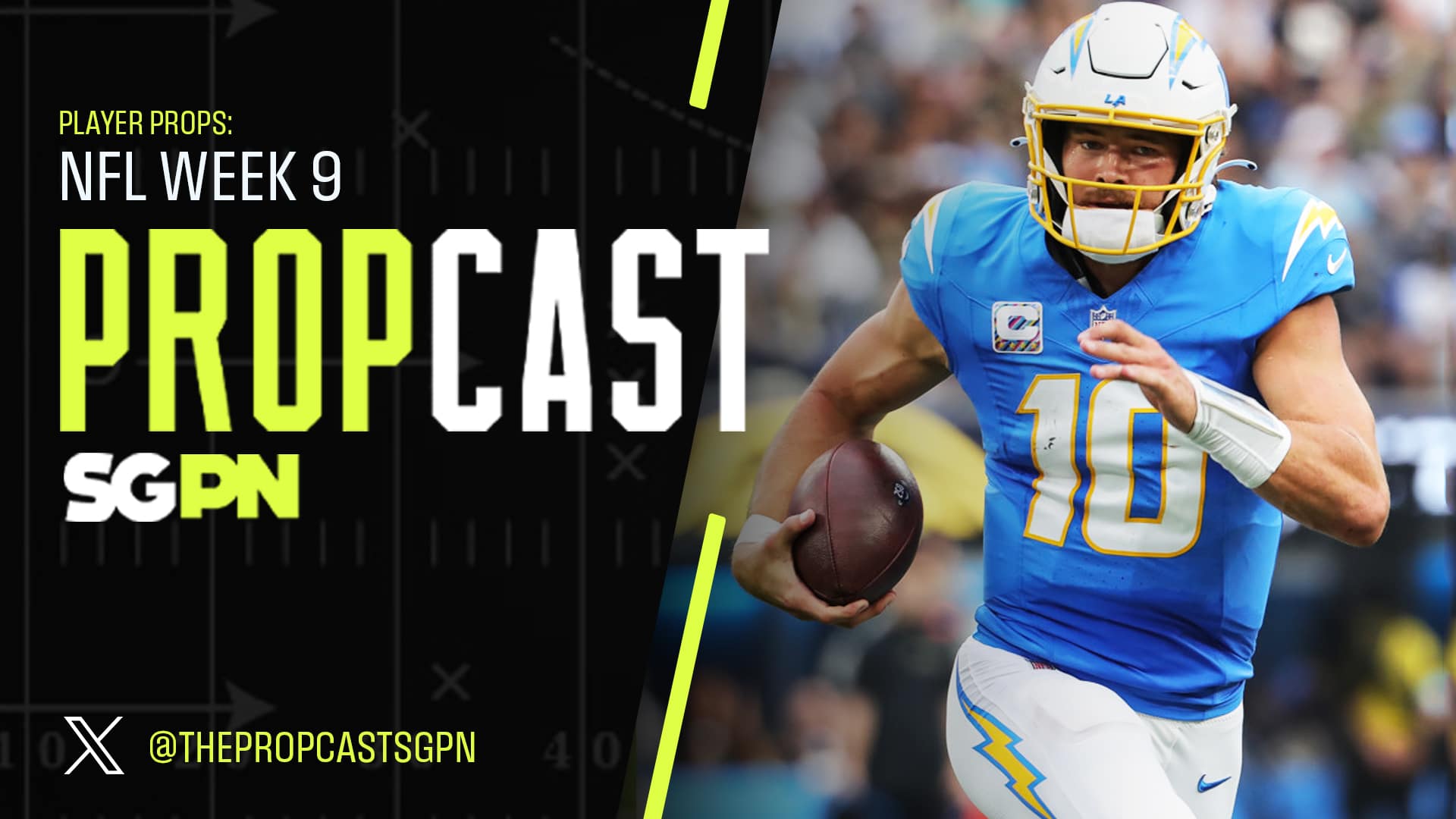 NFL Week 9 Player Props + Touchdown Scorers | The Propcast (Ep. 328)