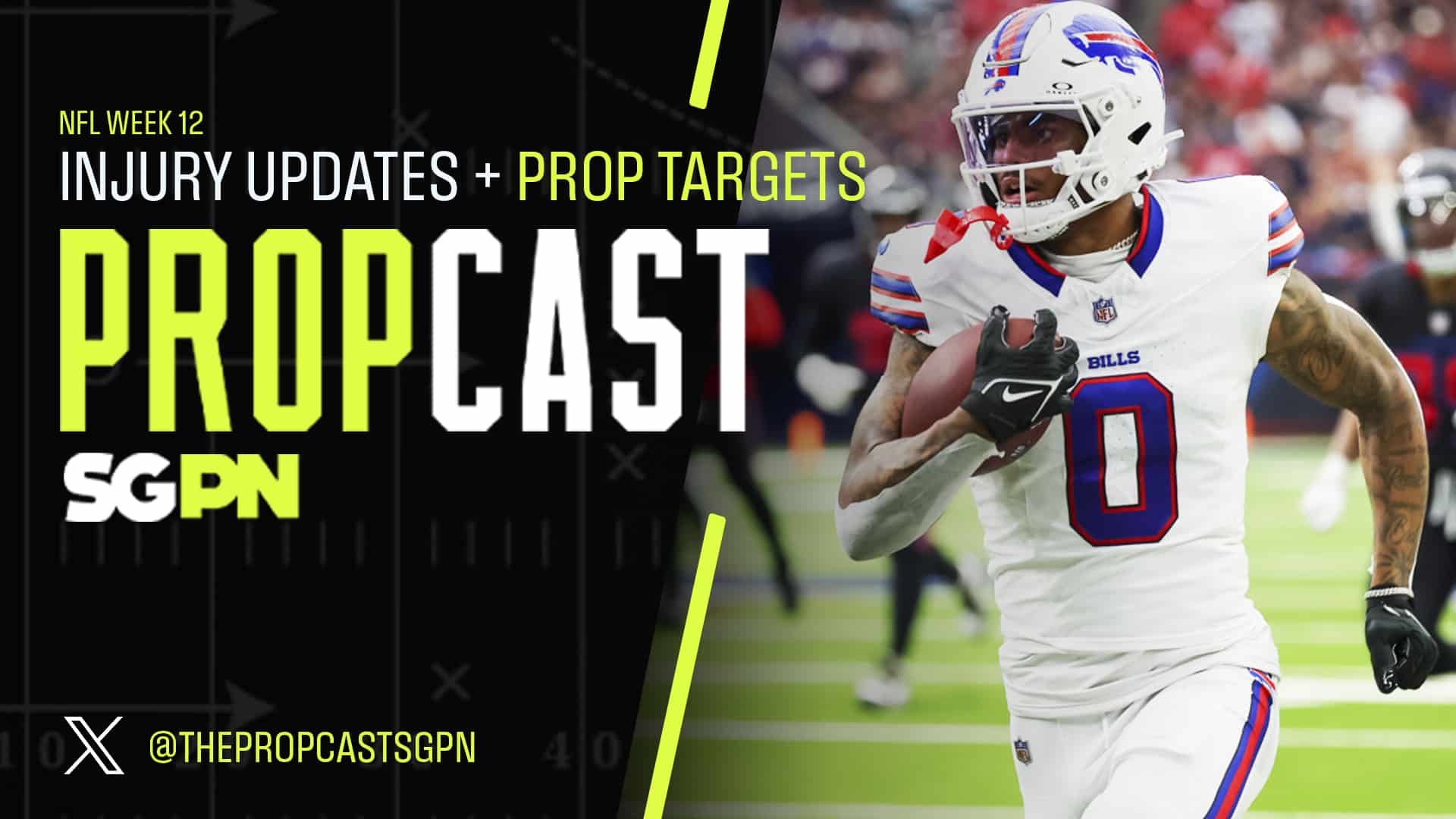 NFL Week 12 Injury News & Updates + Player Prop Targets | The Propcast (Ep. 335)