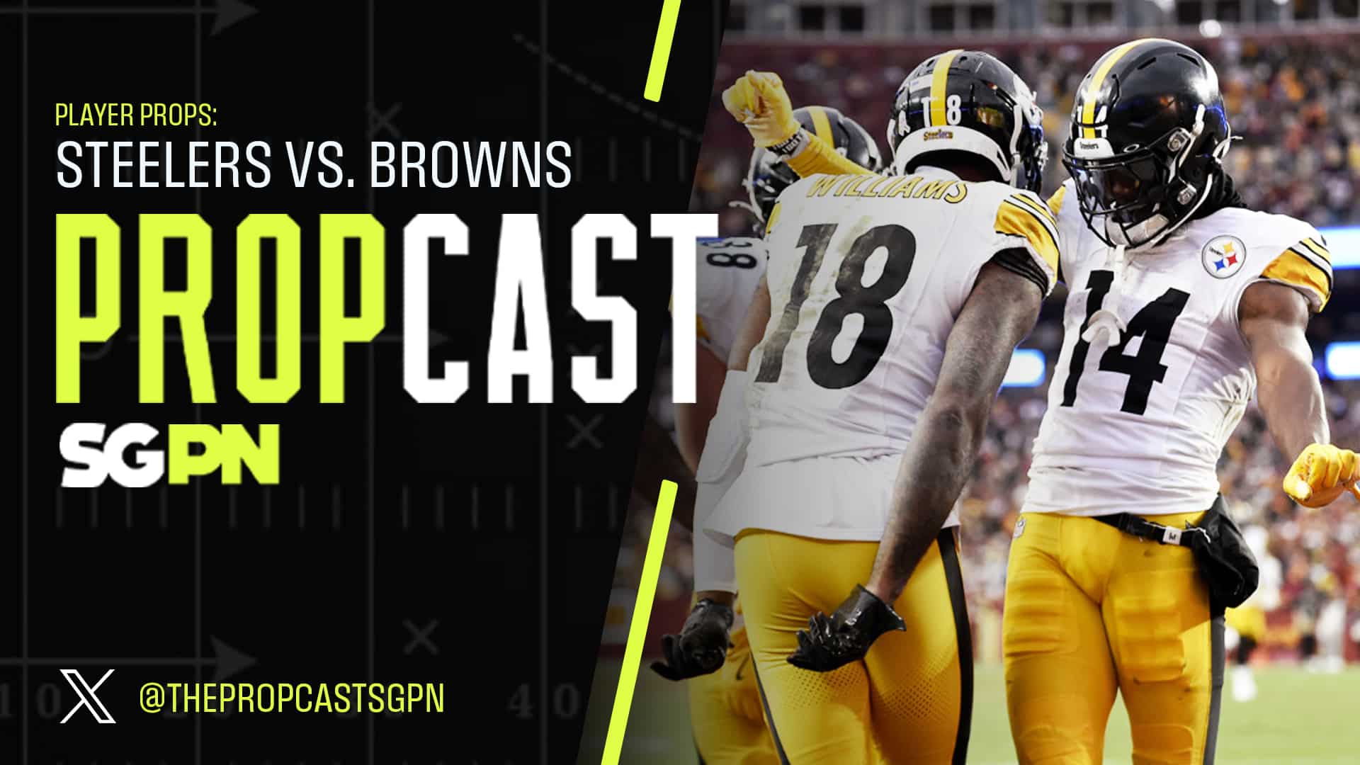 NFL Week 12 Thursday Night Football Player Props: Steelers vs. Browns | The Propcast (Ep. 336)
