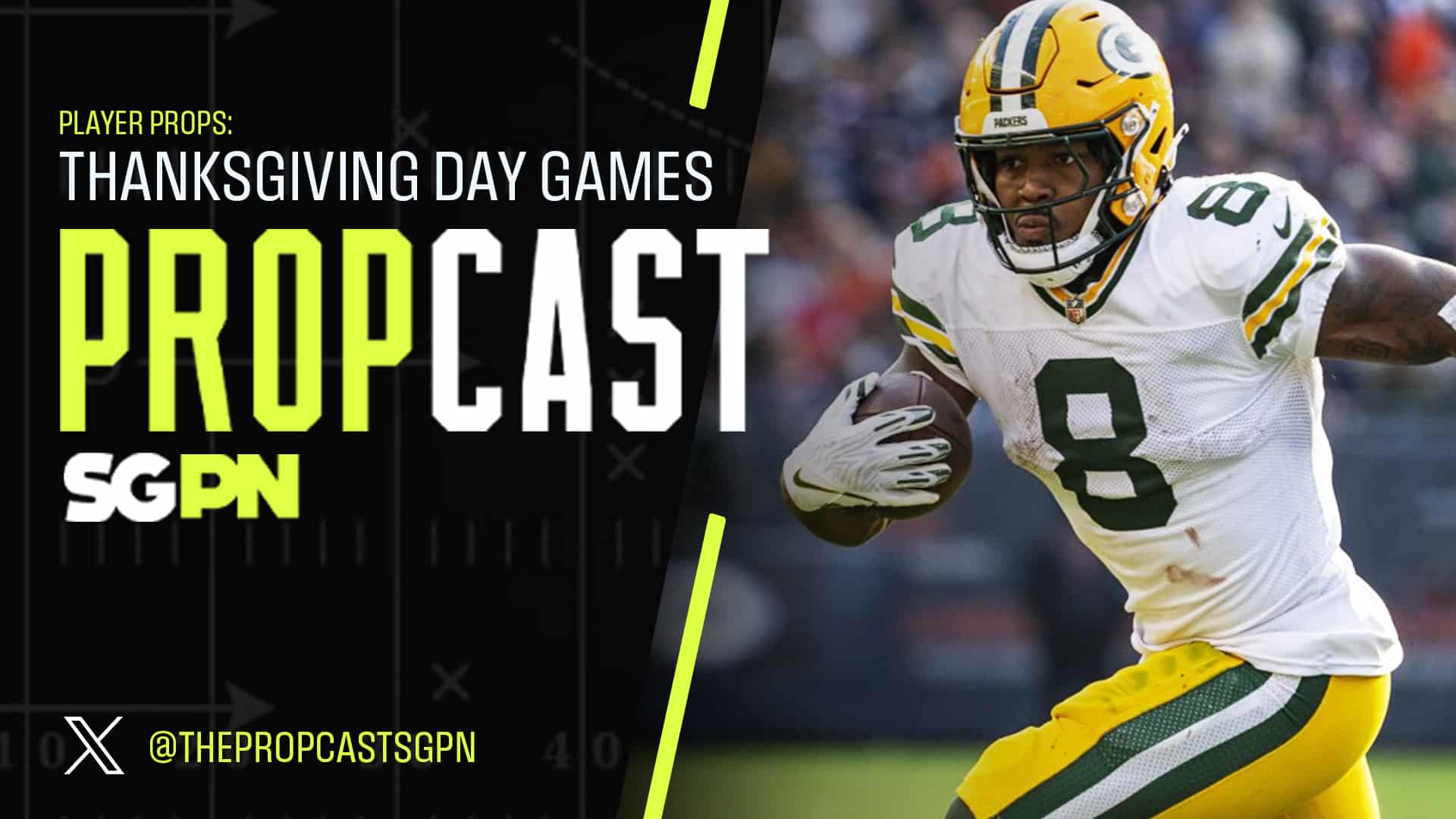 NFL Thanksgiving Day Games Player Props + TD Scorers | The Propcast (Ep. 340)