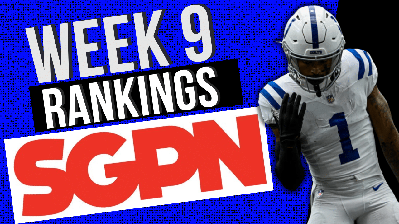 Updated Week 9 Fantasy Football Rankings: Fantasy Football Advice - Top Streaming Options. Top Quarterback Streaming Options, Top Tight End Streaming Options, Top Defensive Streaming Options Week 9.
