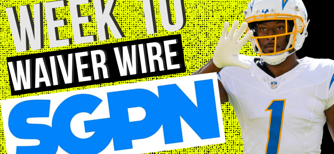 Who Should I Pick Up? Week 10 Fantasy Football Advice - Week 10 Waiver Wire Advice - Top Players to Add and Top players to Drop for fantasy football