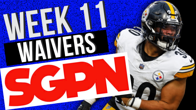 week 11 fantasy football advice - Top waiver wire adds week 11 - Who Should I Add?