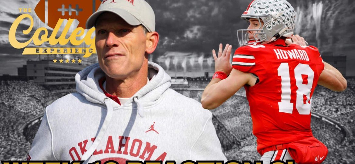 Week 13 Reaction Show | The College Football Experience (Ep. 1821)