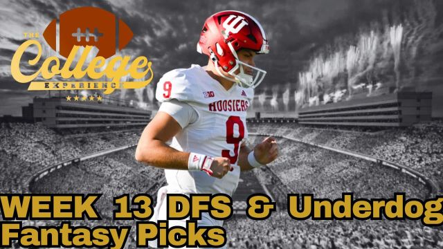 Week 13 DFS & Underdog Fantasy Picks | The College Football Experience (Ep. 1820)