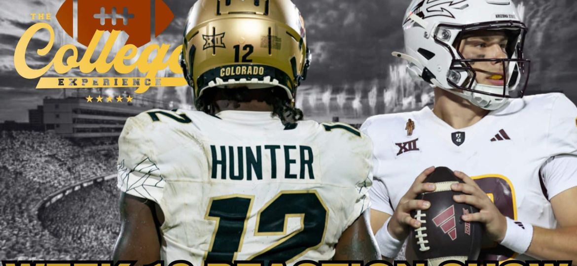 Week 12 Reaction Show | The College Football Experience (Ep. 1816)