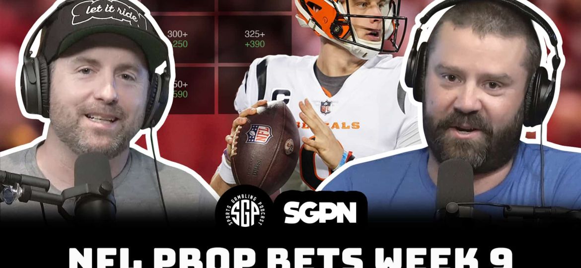 nfl prop bets week 9