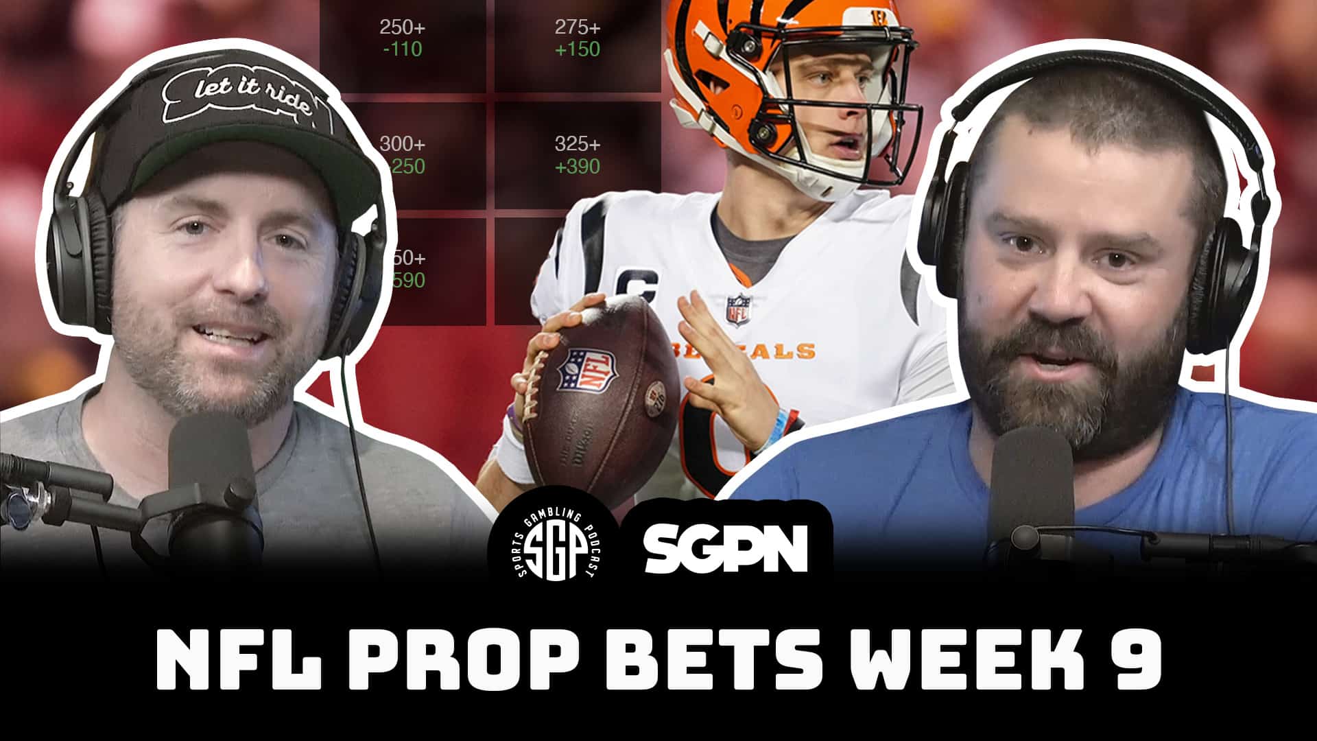 nfl prop bets week 9
