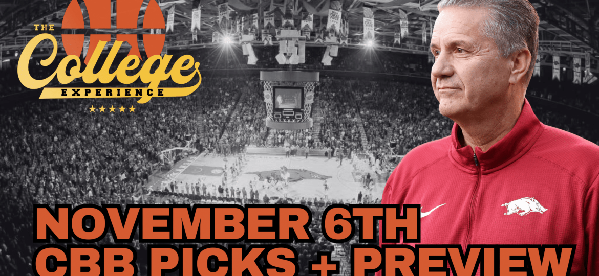 College Basketball Picks For November 6th, 2024