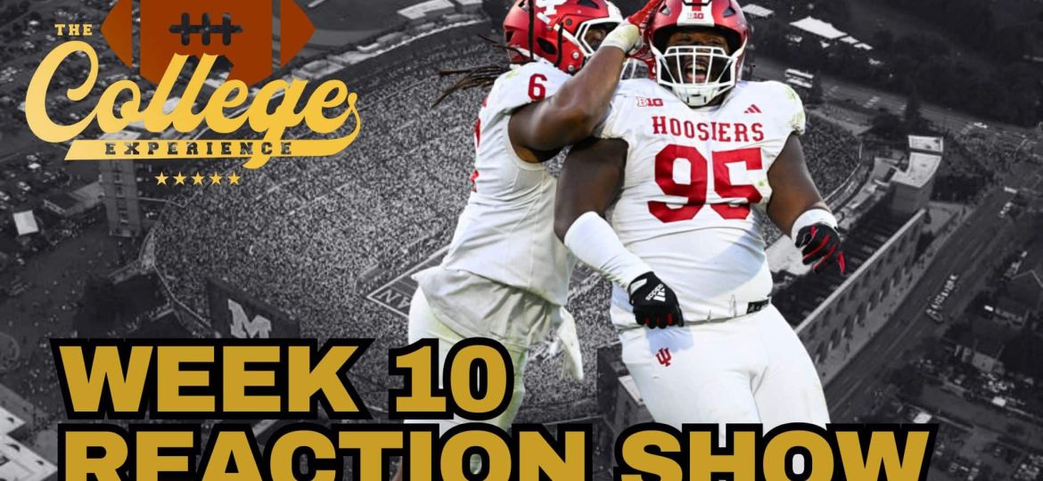 Week 10 Reaction Show | The College Football Experience (Ep. 1806)
