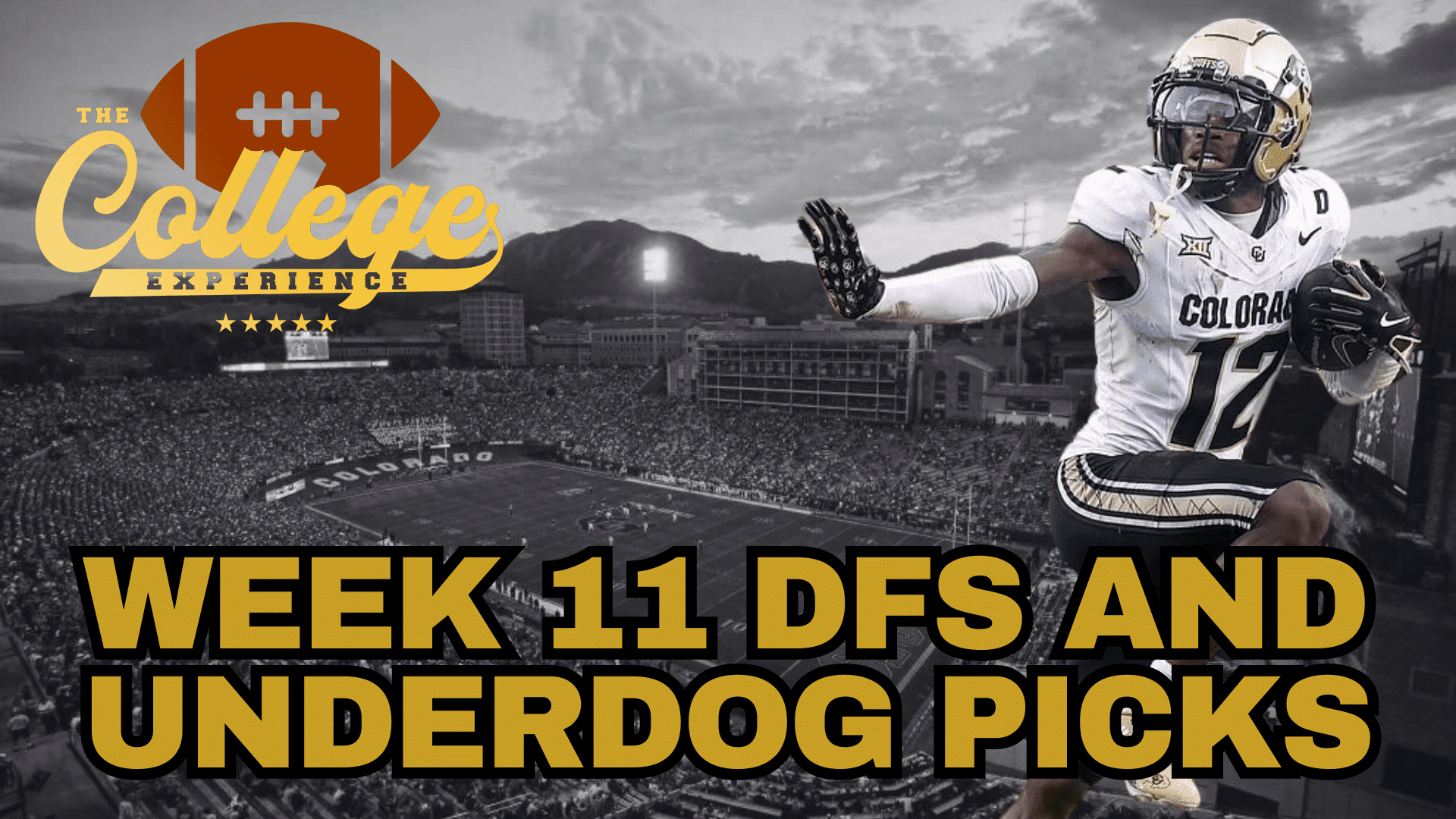 Week 11 DFS Preview, Picks & Underdog Fantasy Plays | The College Football Experience (Ep. 1809)