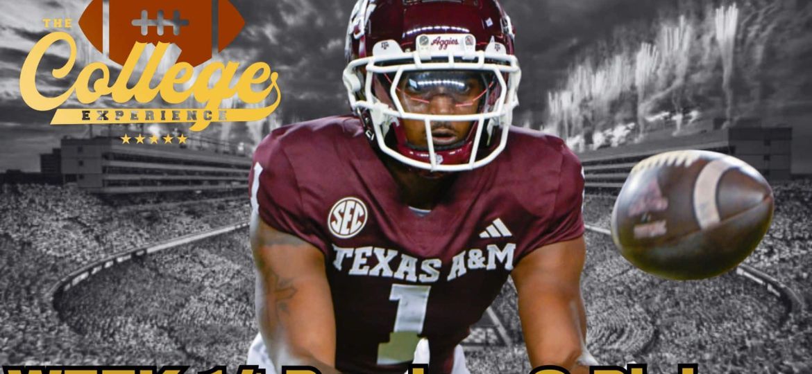 Week 14 Preview & Picks (Saturday) | The College Football Experience (Ep. 1823)